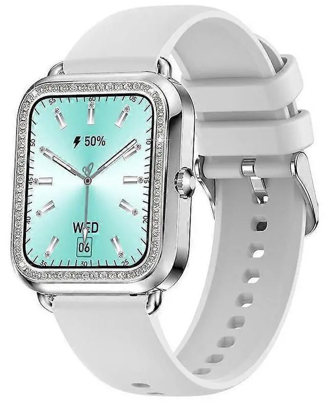 Main image of Ecocleanpath Women's Fitness Smartwatch with Bluetooth Calls, Heart Rate Monitor, 19 Sports Modes & Custom Dial