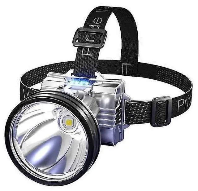 Main image of Ecocleanpath Super Bright Rechargeable Headlamp, 3 Modes & Power Bank, Waterproof Headlight for Outdoor Camping Hiking