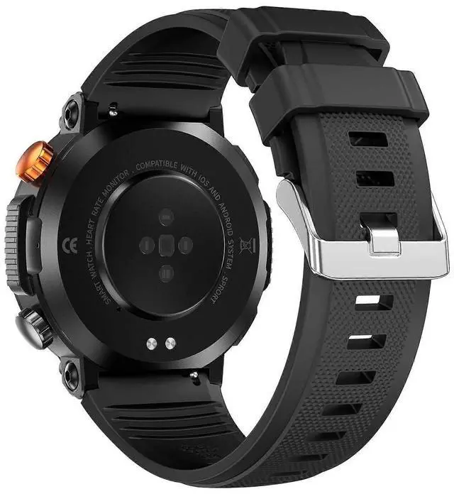 Alt view image 2 of 5 - Ecocleanpath Smart Watch for Men: 1.46" HD Touch Screen, Call/Msg Alerts, Heart Rate & Sleep Monitor, 100+ Sports Modes