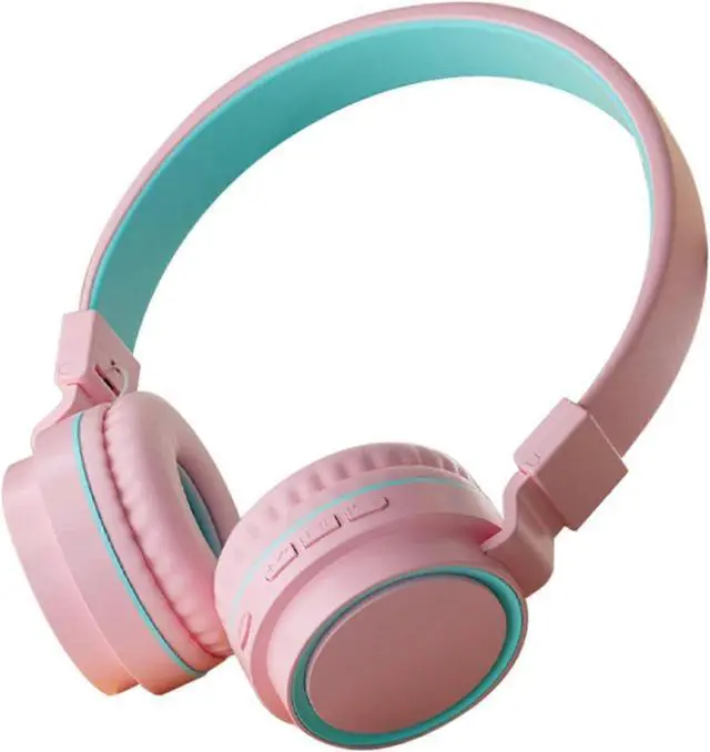 Main image of Bluetooth 5.3 Wireless Headphones with Active Noise Cancelling, Hi-Fi Sound for Gaming & Work (Pink)