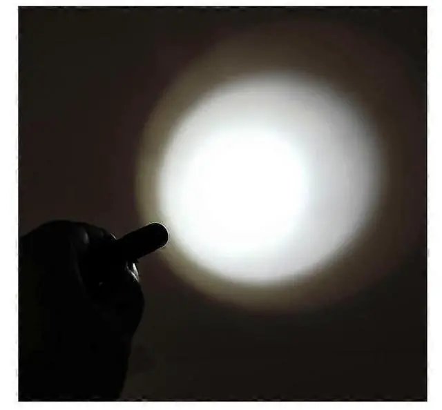 Alt view image 4 of 5 - Ecocleanpath 900LM XPE-R3 Ultra Slim LED Pen Flashlight 3-Pack, Tactical Belt Clip Torch (Black)