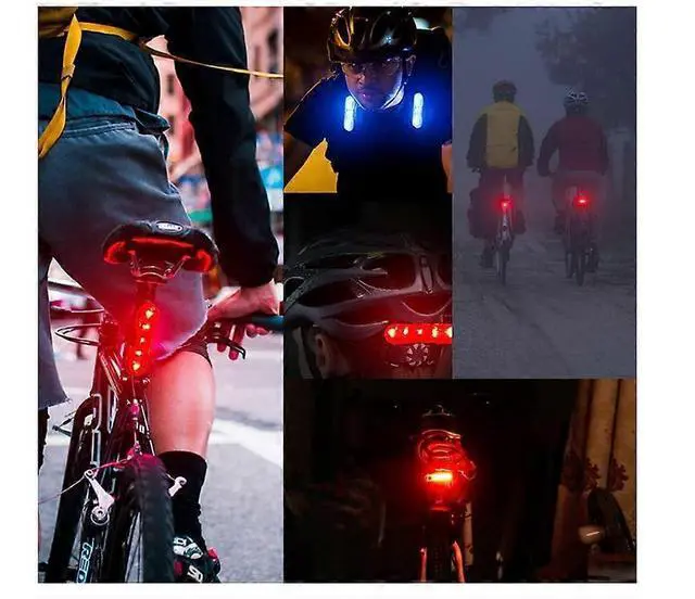 Alt view image 5 of 5 - EcocleanpathUSB Rechargeable Bike Tail Light, 30 Lumen High Brightness, Waterproof Bicycle Rear Light (Black)