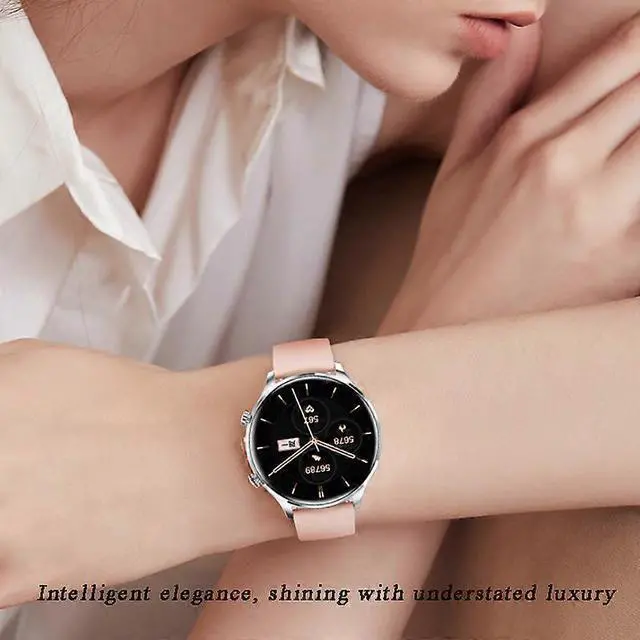 Alt view image 4 of 5 - Ecocleanpath Women's Smartwatch with Bluetooth Calling, 1.32" HD Screen, 100+ Sport Modes & Health Tracking