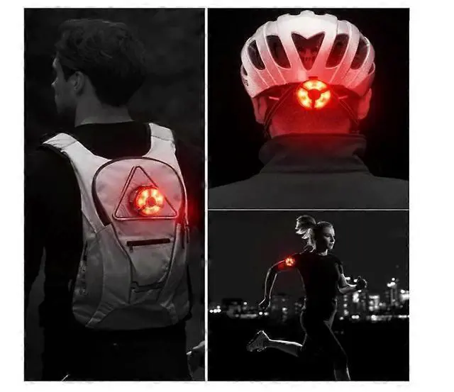 Alt view image 5 of 5 - EcocleanpathUSB Rechargeable Bike Tail Light, 270° Wide Angle Red LED, Waterproof Bicycle Safety Light (Black)