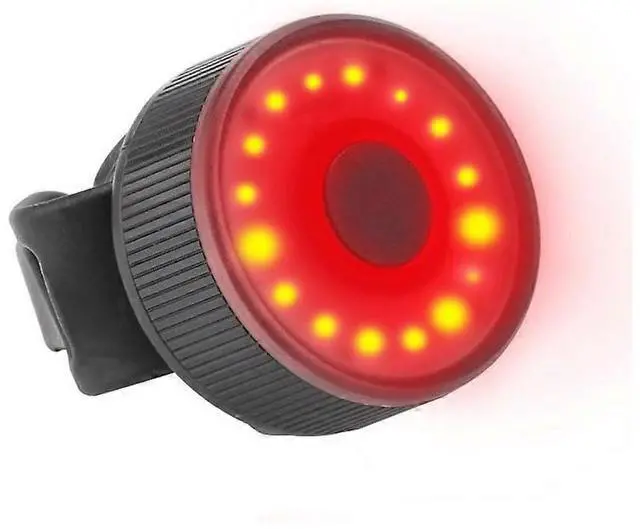 Main image of EcocleanpathUSB Rechargeable Bike Tail Light - 3 Modes, IPX5 Waterproof, 6H Runtime for Cycling Safety (Black)