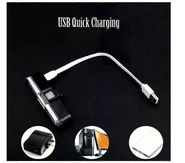 Alt view image 4 of 5 - EcocleanpathUSB Rechargeable Bike Tail Light, IP43 Waterproof LED Bicycle Rear Warning Light (Black)