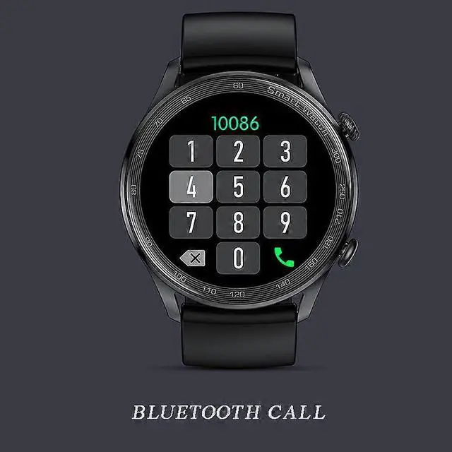 Alt view image 4 of 5 - Ecocleanpath Smartwatch with 1.36" HD Display, Heart Rate & Blood Oxygen Monitor, Bluetooth Calling