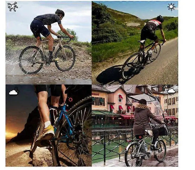 Alt view image 2 of 5 - EcocleanpathSmart Bike Brake Tail Light, USB Rechargeable Auto On/Off Ultra Bright Waterproof Cycling Safety Light (Black)