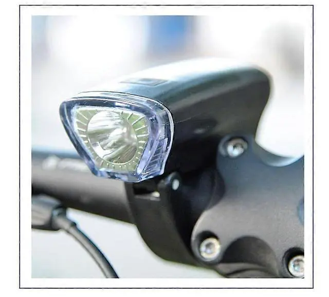Alt view image 4 of 5 - Ecocleanpath3000LM LED Bike Headlight, Waterproof Handlebar Lamp with 3 Modes for Night Cycling (Black)