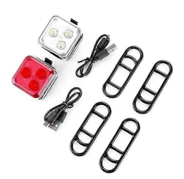Alt view image 2 of 5 - EcocleanpathUSB Rechargeable LED Bike Taillight - Aluminum Alloy Cycling Safety Light with Charging Port (Black)