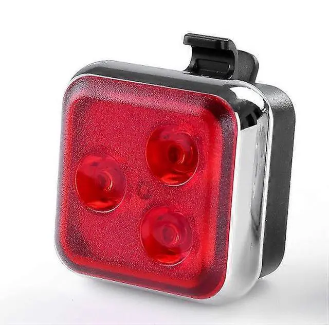 Alt view image 5 of 5 - EcocleanpathUSB Rechargeable LED Bike Taillight - Aluminum Alloy Cycling Safety Light with Charging Port (Black)