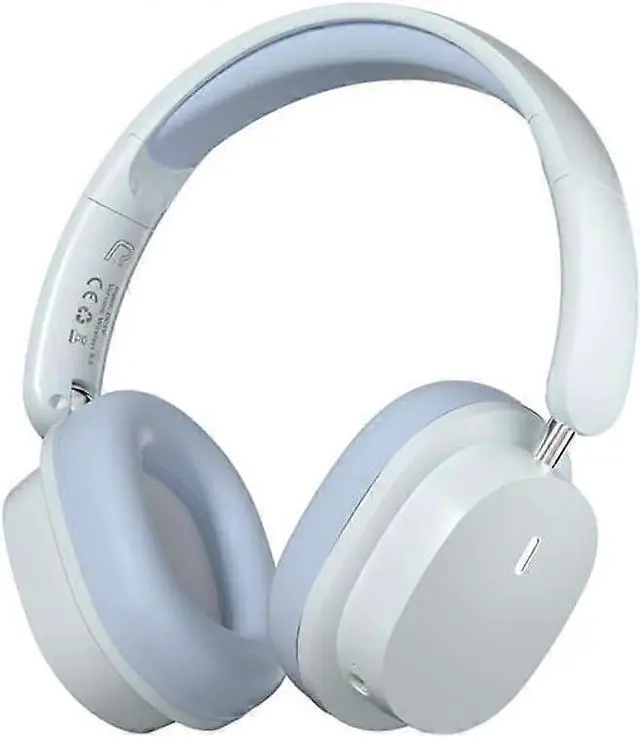 Main image of Wireless Bluetooth Headphones with ENC Noise Cancelling, HiFi Stereo, Foldable, 20H Playtime (Blue)