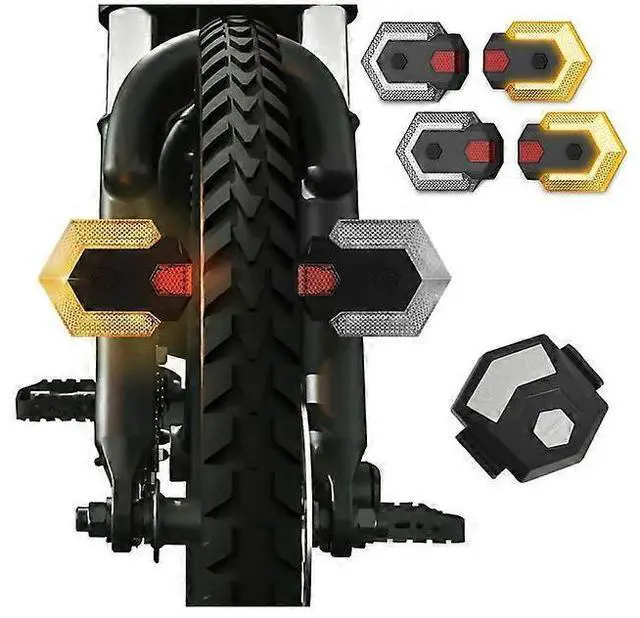 Main image of EcocleanpathUSB Rechargeable Bike Turn Signals with Wireless Remote - Front & Rear IP65 Waterproof Tail Light (Black)