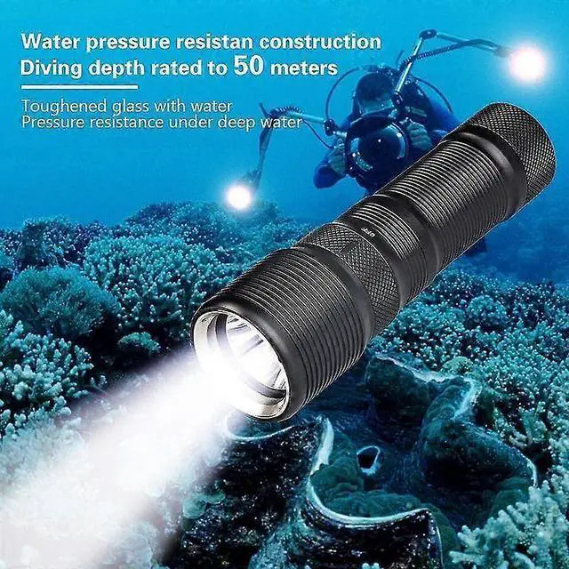 Alt view image 2 of 5 - Ecocleanpath Lt030831 Mini Waterproof Flashlight, 700 Lumens, Magnetic Switch, 26650 Battery, 150 Min Runtime