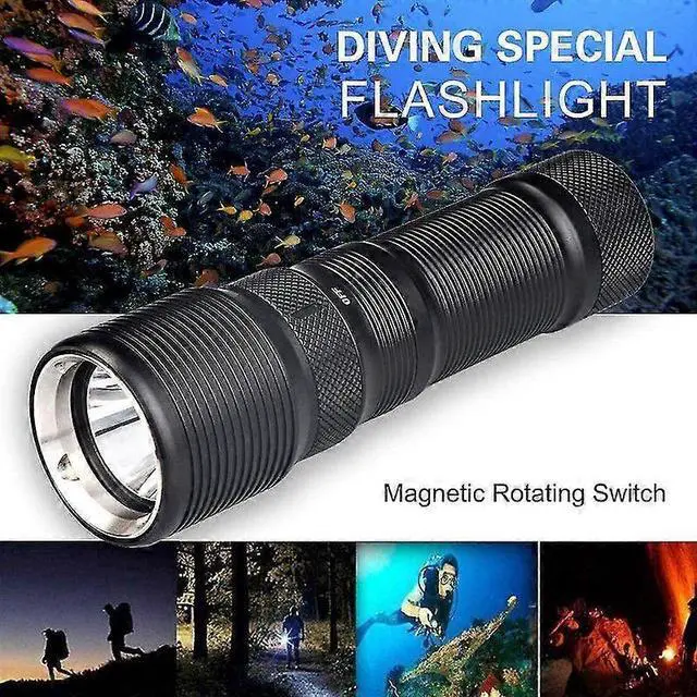 Alt view image 3 of 5 - Ecocleanpath Lt030831 Mini Waterproof Flashlight, 700 Lumens, Magnetic Switch, 26650 Battery, 150 Min Runtime
