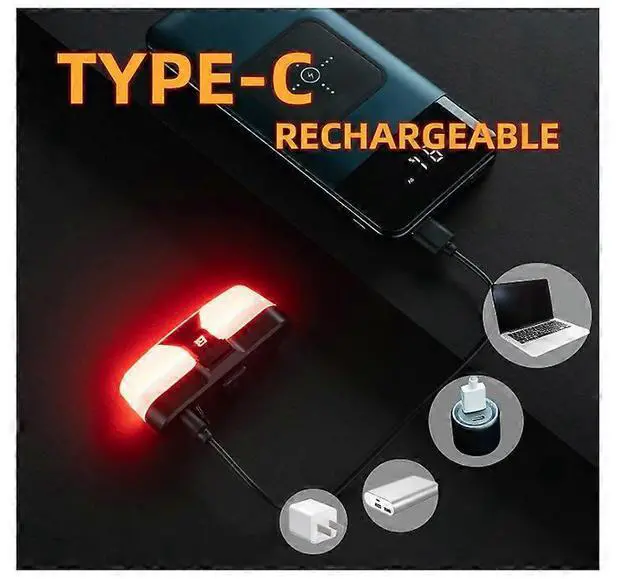 Alt view image 5 of 5 - EcocleanpathSmart Bike Tail Light with Wireless Remote, Turn Signals & Auto Brake, IPX6 Waterproof, USB Rechargeable - Black