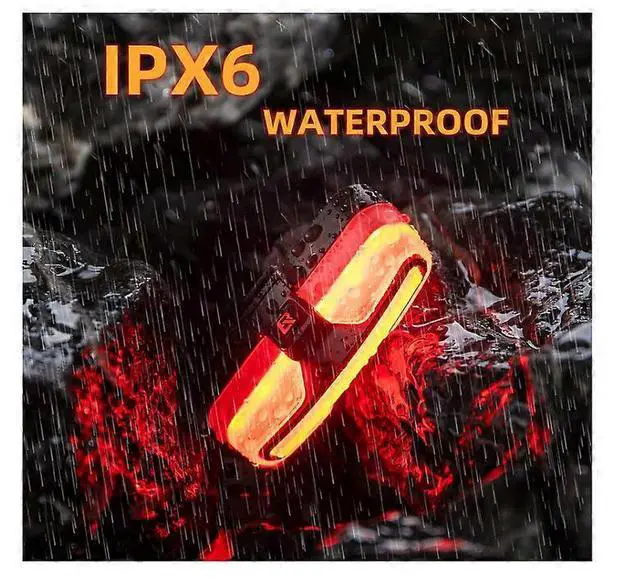 Alt view image 4 of 5 - EcocleanpathSmart Bike Tail Light with Wireless Remote, Turn Signals & Auto Brake, IPX6 Waterproof, USB Rechargeable - Black