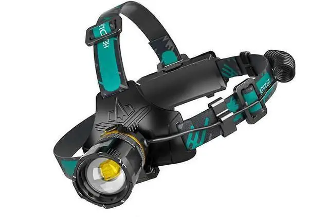 Alt view image 2 of 5 - Ecocleanpath 500 Lumen RGB Headlamp with Motion Sensor | Waterproof Headlight for Fishing, Camping & Outdoor