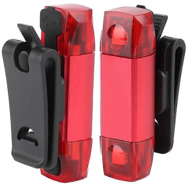Alt view image 4 of 5 - EcocleanpathUSB Rechargeable Bike Taillight - Waterproof Rear Warning Light for Night Cycling (Black)