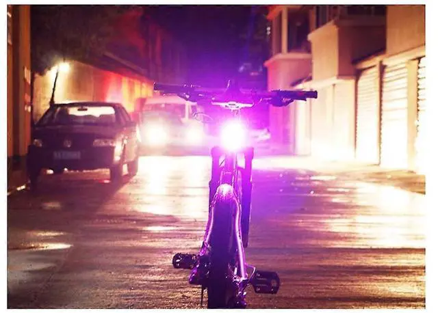 Alt view image 3 of 5 - EcocleanpathUSB Rechargeable Bike Tail Light - 3 Colors, 6 Modes, IPX6 Waterproof, Super Bright & Shock-Resistant