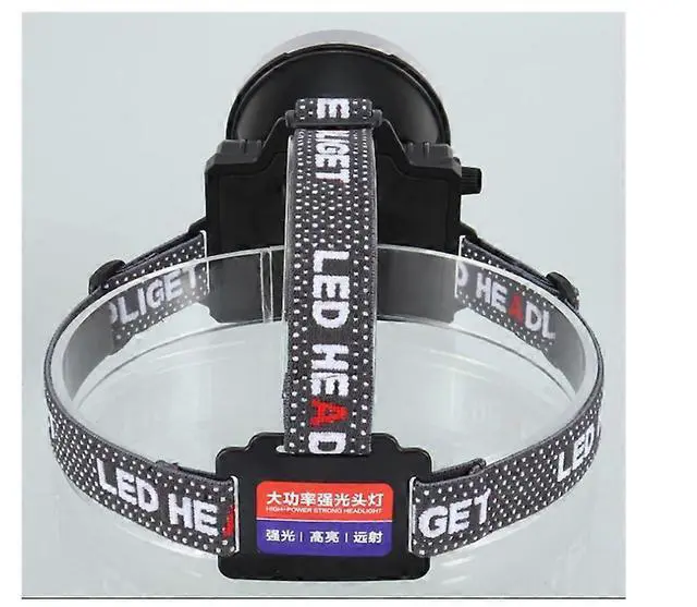 Alt view image 3 of 5 - Ecocleanpath T40 Smart Sensor Fishing Headlight - 500m Beam, USB Rechargeable, IPX6 Waterproof (Black)