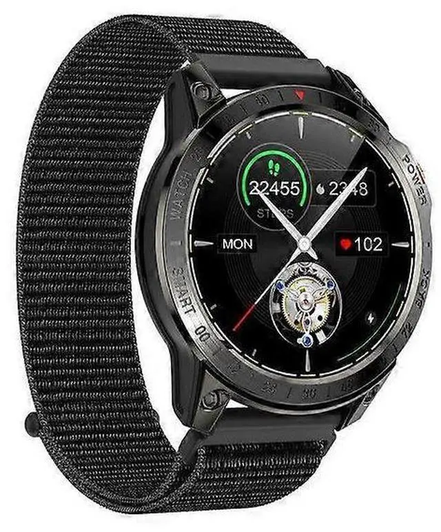 Main image of Ecocleanpath Smart Watch 1.45" HD Bluetooth Call, IP68 Waterproof, 100+ Sports Modes, Black
