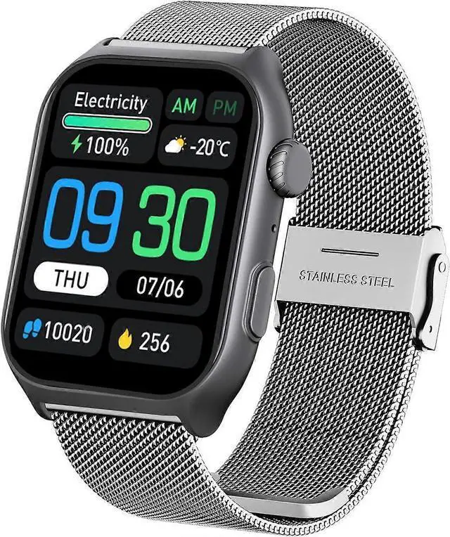 Main image of Ecocleanpath GTS7 Pro Women's Smart Watch, 2" HD Screen, Alexa, 100+ Sports Modes, IP68 Waterproof