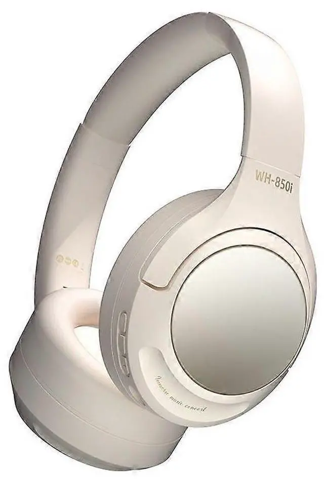 Main image of Bluetooth 5.3 Wireless Gaming Headset, HiFi Stereo with Mic for PS5 PS4 PC Mobile (White)