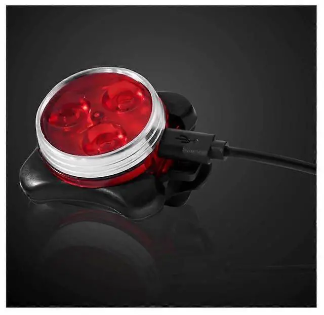 Alt view image 5 of 5 - EcocleanpathUSB Rechargeable Bike Light Set, 4 Modes Waterproof Headlight & Taillight for Cycling, Camping, Hiking (Black)