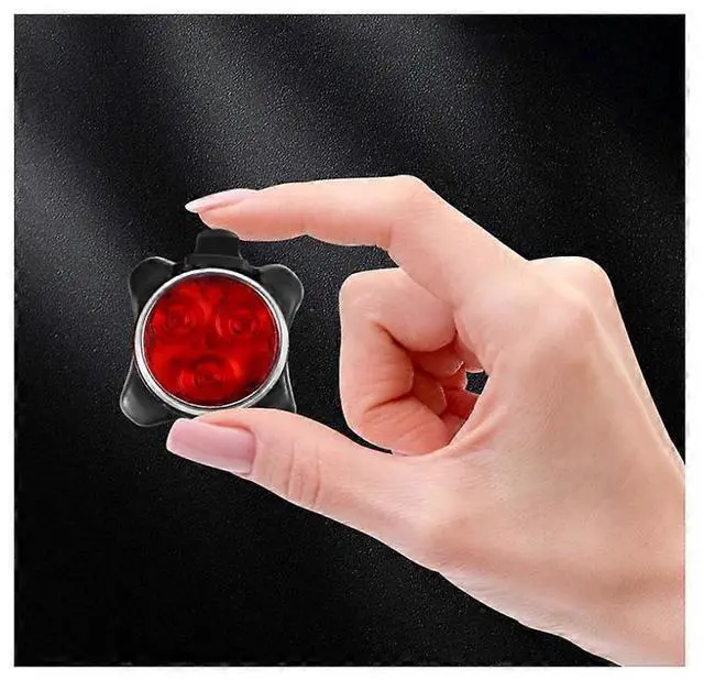 Alt view image 4 of 5 - EcocleanpathUSB Rechargeable Bike Light Set, 4 Modes Waterproof Headlight & Taillight for Cycling, Camping, Hiking (Black)