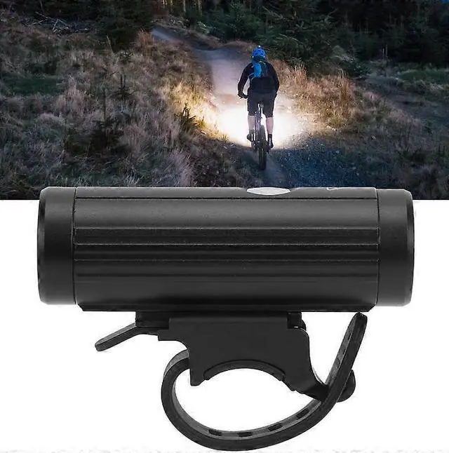 Alt view image 3 of 5 - EcocleanpathUSB Rechargeable Bike Headlight, IPX5 Waterproof Mountain Cycling Front Light with 4 Modes (Black)