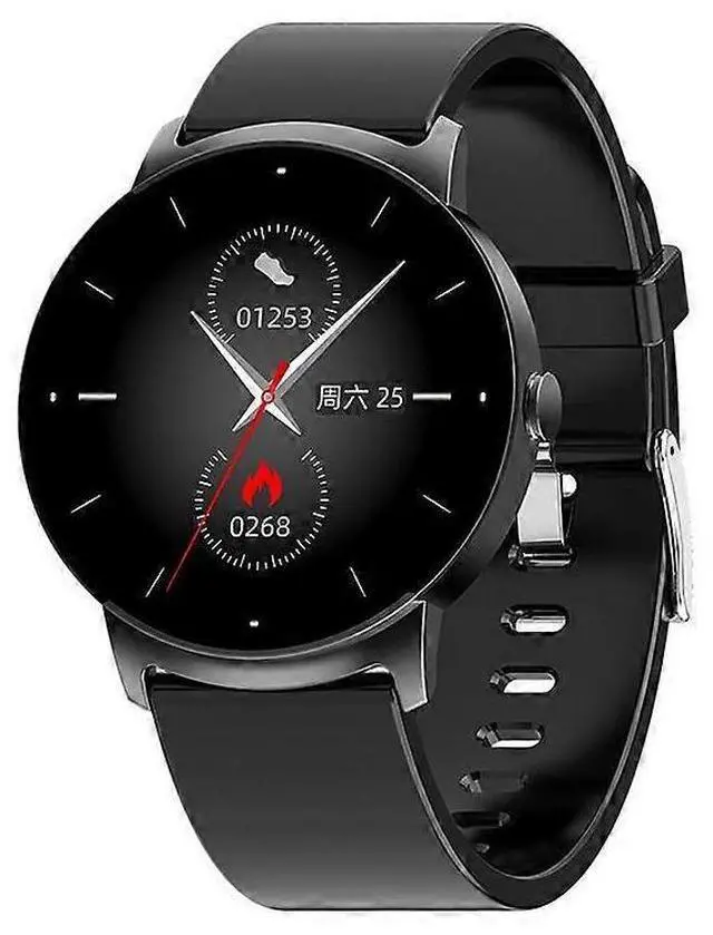 Main image of Ecocleanpath Smart Watch with 20 Sports Modes, Health Monitoring & Notifications for iPhone/Android, Black