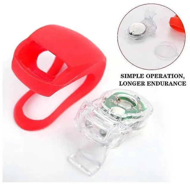 Alt view image 5 of 5 - Ecocleanpath4Pcs Waterproof LED Bike Lights Set, Front & Back with 3 Brightness Modes for Safe Cycling