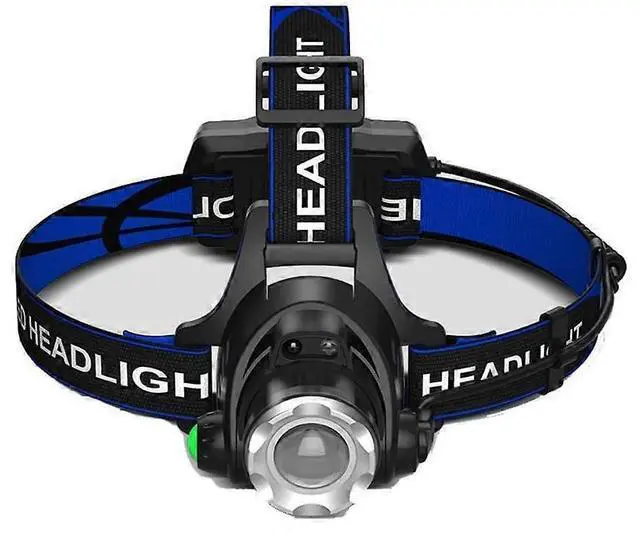 Alt view image 2 of 5 - Ecocleanpath 500 Lumen RGB LED Headlamp with Motion Sensor, Waterproof Rechargeable Headlight for Fishing & Outdoor