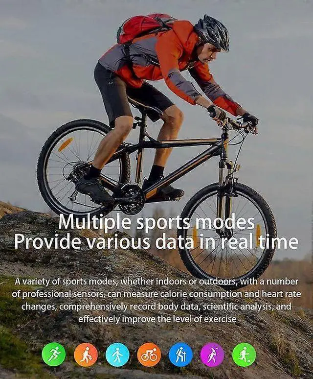 Alt view image 4 of 5 - Ecocleanpath Smart Watch 1.45" HD Screen, IP68 Waterproof, AI Voice, Health Monitor for iPhone Android, Black