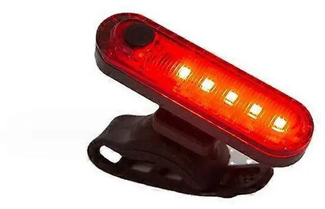 Main image of EcocleanpathBike Lights 2-Pack, Bright Rear & Headlight Set, 7 Modes, 50H Runtime, IPX6 Waterproof (Black)