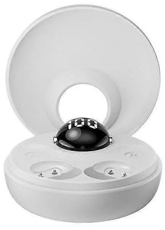 Main image of Mini Invisible Bluetooth 5.3 Sleep Earplugs for Side Sleepers, Noise Cancelling Headphones (White)