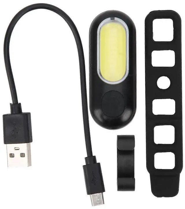 Alt view image 5 of 5 - EcocleanpathUSB Rechargeable Bike Tail Light - Waterproof, 5 Modes, Black Cycling Safety Warning Light