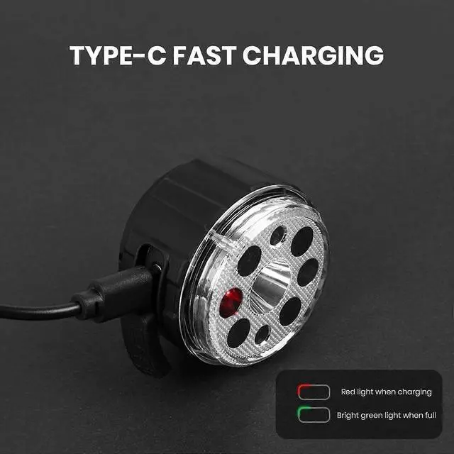 Alt view image 3 of 5 - EcocleanpathSmart Sensor Bike Light, 1000 Lumens USB Rechargeable, Waterproof Super Bright for Night Cycling