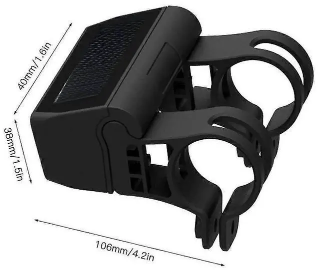 Alt view image 4 of 5 - EcocleanpathSolar Bike Front Light, Waterproof Auto LED Headlight with Intelligent Motion Sensor for Mountain Road Bikes