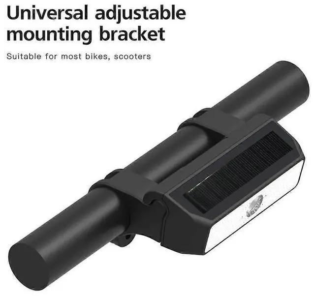 Alt view image 5 of 5 - EcocleanpathSolar Bike Front Light, Waterproof Auto LED Headlight with Intelligent Motion Sensor for Mountain Road Bikes