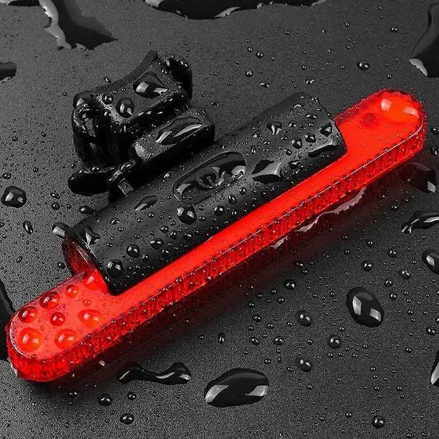 Alt view image 2 of 5 - EcocleanpathUSB Rechargeable Bike Tail Light - 24 LED Red Safety Rear Lamp for Night Cycling