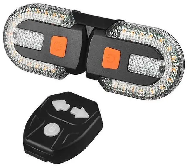 Main image of EcocleanpathWireless Remote Bike Turn Signals & LED Tail Light, Rechargeable, IPX44 Waterproof, 5 Modes