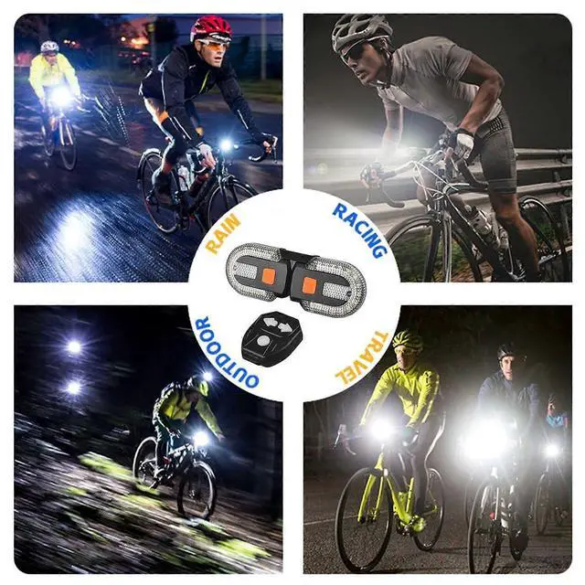 Alt view image 5 of 5 - EcocleanpathWireless Remote Bike Turn Signals & LED Tail Light, Rechargeable, IPX44 Waterproof, 5 Modes