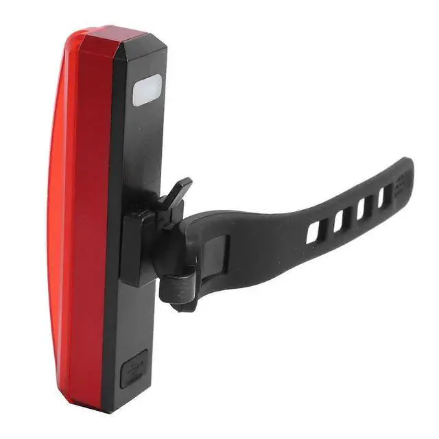 Alt view image 3 of 5 - EcocleanpathUSB Rechargeable Bike Taillight - IPX5 Waterproof, Adjustable Modes, Easy Mount for Mountain Bikes (Black)