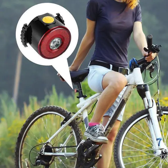 Alt view image 3 of 5 - EcocleanpathUSB Rechargeable Bike Tail Light, IP64 Waterproof LED Safety Light for Kids & Adults, Multi-Mode Front/Rear Light