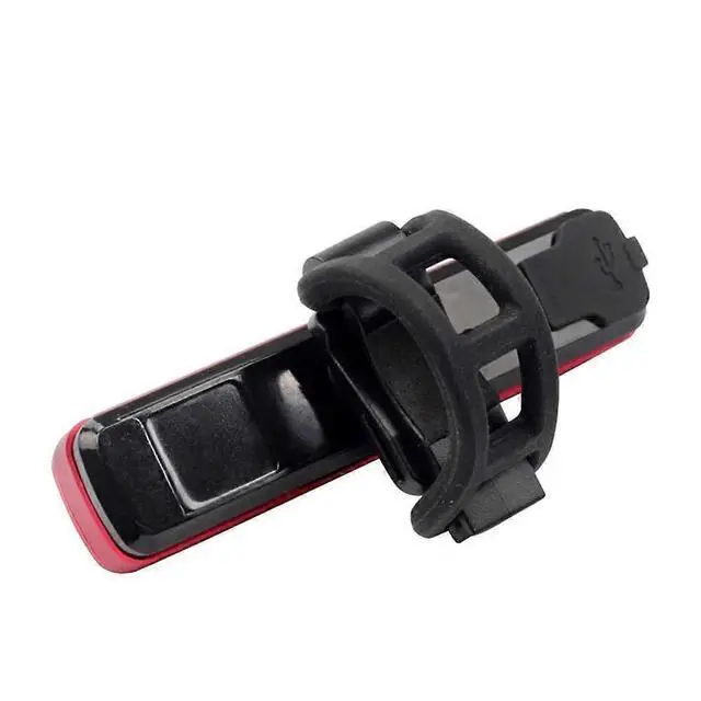 Alt view image 2 of 5 - EcocleanpathUSB Rechargeable Bike Taillight - Super Bright 500ft Waterproof MTB Rear Safety Light, Black