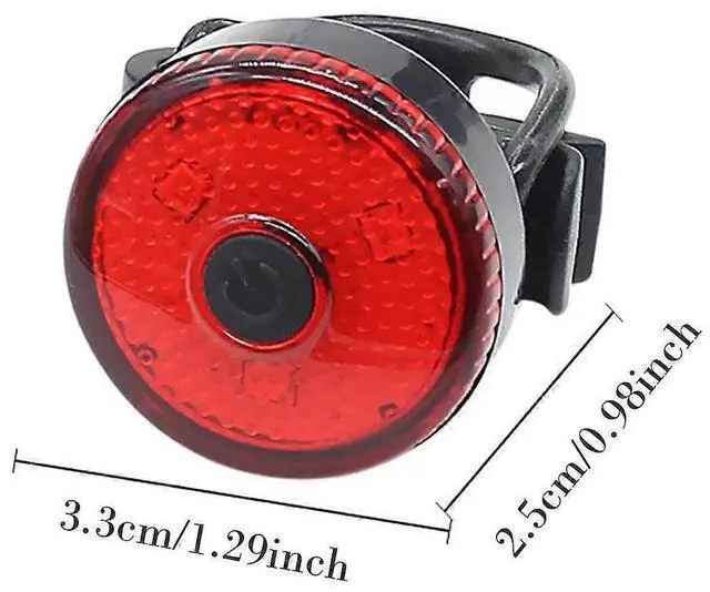 Alt view image 3 of 5 - EcocleanpathUSB-C Rechargeable Bike Tail Light with Brake Sensor, 15 Modes & Waterproof for Road Safety