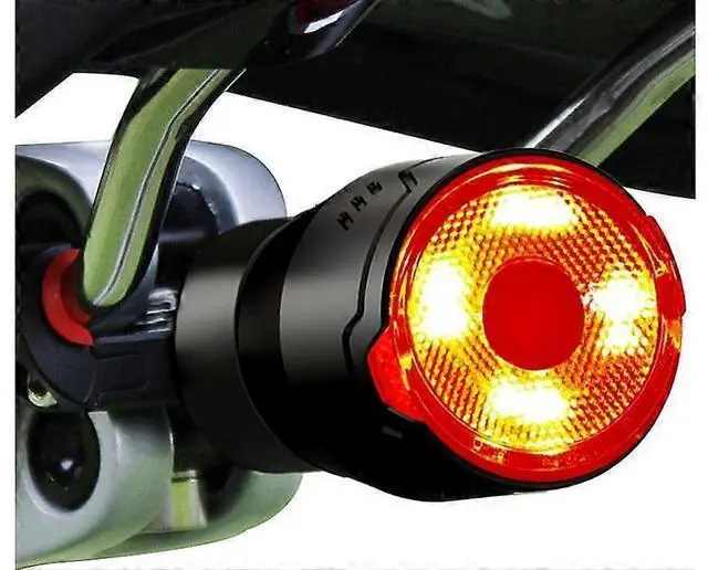 Main image of EcocleanpathUSB Rechargeable Bike Tail Light with Smart Brake Sensor, IPX5 Waterproof, Ultra Bright LED for Night Cycling Safety (Black)