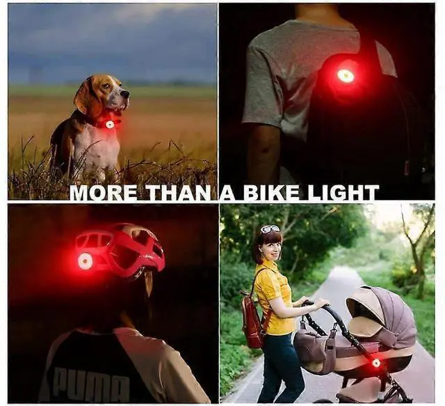 Alt view image 5 of 5 - EcocleanpathUSB Rechargeable LED Bike Tail Light, 5 Mode Waterproof Bicycle Taillight for Night Riding Safety